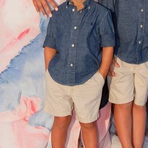 Toddler Ralph Lauren chambray button up